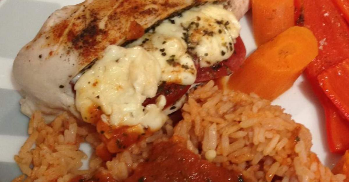 gefüllte Hähnchenbrust mit Tomate und Feta von . Ein Thermomix® Rezept ...