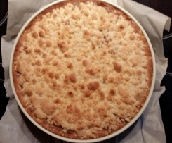 Mohntorte mit Streusel