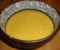 Kürbiscreme Suppe
