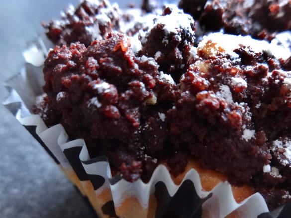 Kuhflecken-Muffins Surprise - à la russischer Zupfkuchen