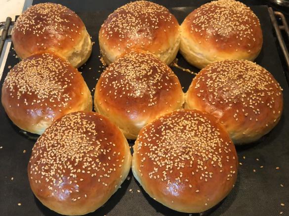Hamburger Buns (USA Original Rezept)