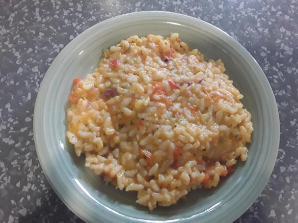 Paprika-Risotto