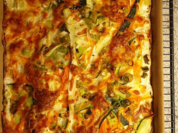 Krosser Flammkuchenteig