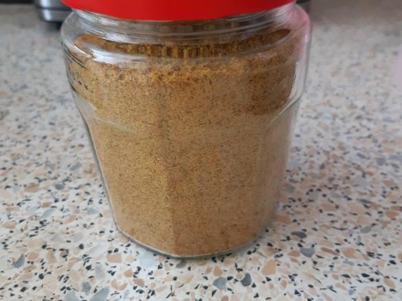 Gemüsebrühpulver aus dem Ofen