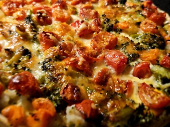 Gemüse- Käse- Quiche