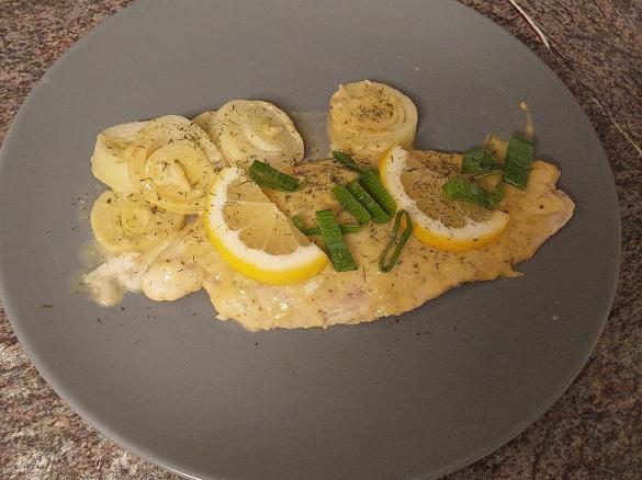 Senf - Honig - Pangasius mit Reis oder Kartoffeln