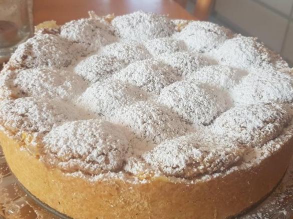 Apfelkuchen mit Knuspertopping