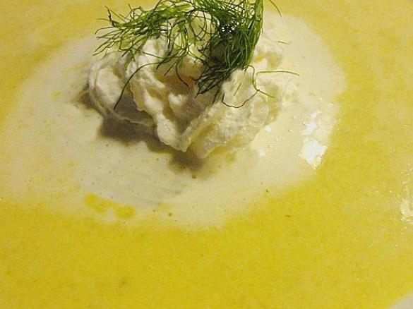 Fenchelsuppe mit Safran