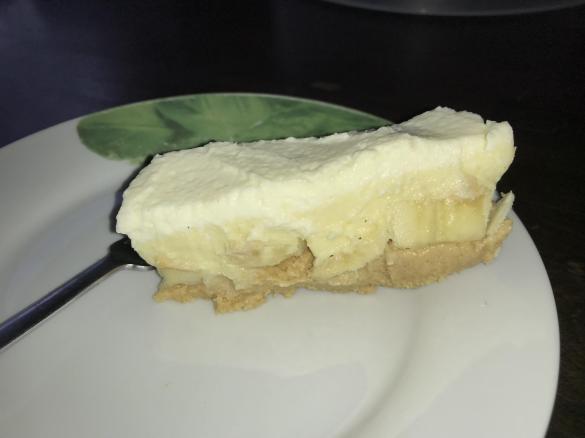 Plazmakeks-Torte mit Bananen (ohne backen)