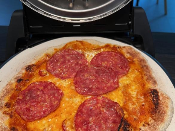 Pizzaboden italienisch, für 2 Pizzen, lange Gehzeit