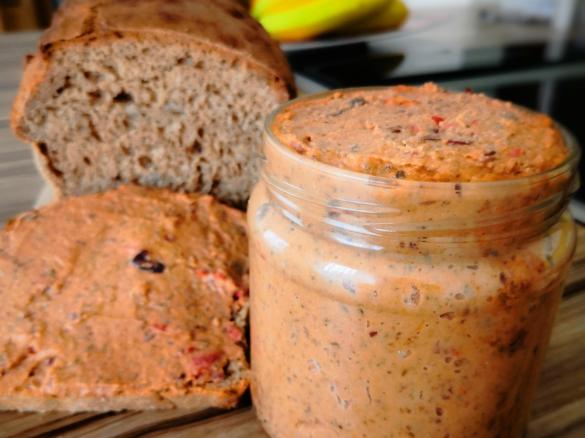 Red-Hot-Chili-Bohnen Brot-Topper