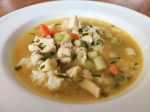 Hühnersuppe à la Queen