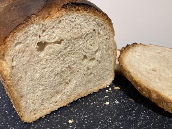 Bauernbrot in Kastenform