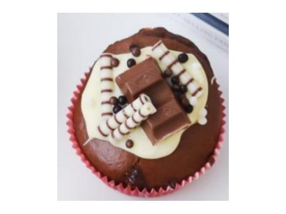 Kinderschokolade Muffins