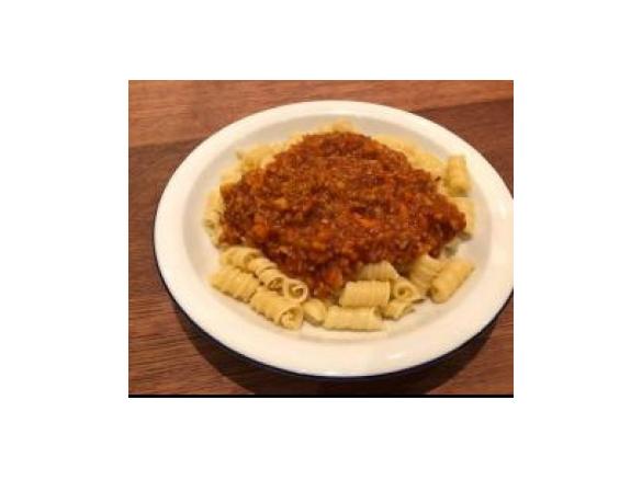 Bolognese (vegan) mit Grünkern