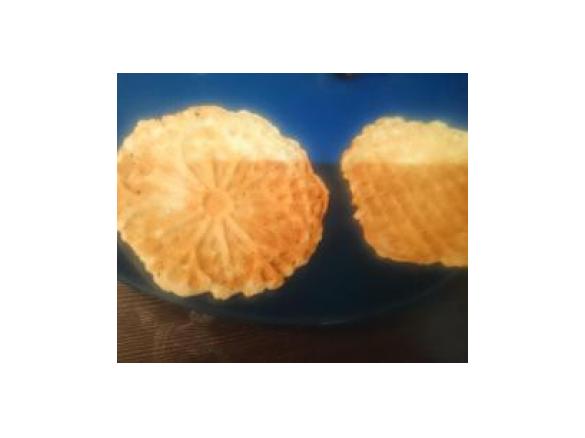 Bricelets mit Zucker