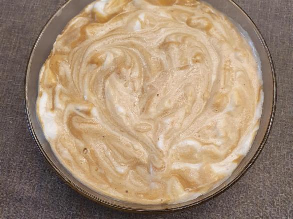 Karamell Kaffee Pudding mit Eischnee Rezept von Oma(ohne Bonbon)