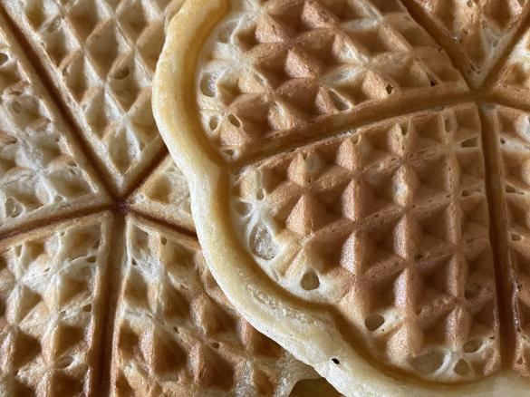 Buttermilch Waffeln ohne Ei