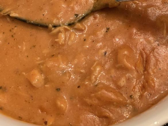 Variation Hähnchen-Tomaten-Geschnetzeltes