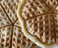 Buttermilch Waffeln ohne Ei