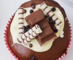 Kinderschokolade Muffins