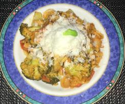 One Pot Pasta mit Brokkoli