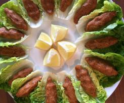 Çiğ Köfte / Cig Köfte / türkische vegane Frikadellen