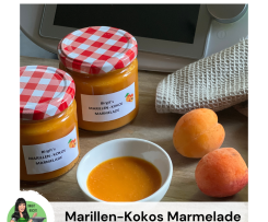 Marillen-Kokos Marmelade