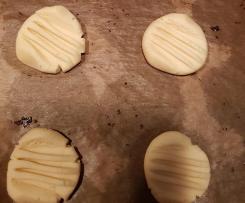 Pudding-Plätzchen Schoko oder Vanille