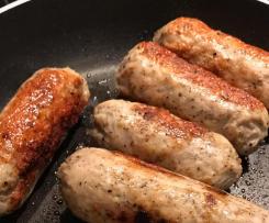 Bratwurst würzig vom Schwein oder Pute