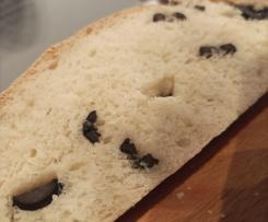 Olivenbrot / Oliven Ciabatta - fluffig und lecker