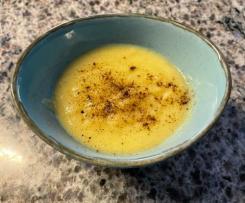 Selleriecremesuppe mit Trüffel