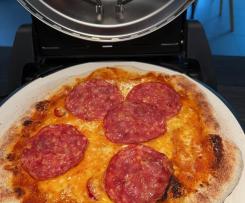 Pizzaboden italienisch, für 2 Pizzen, lange Gehzeit