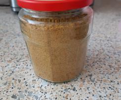 Gemüsebrühpulver aus dem Ofen