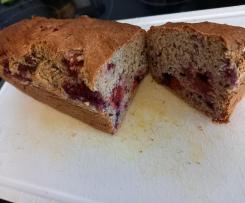Bananen-Himbeerbrot