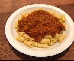 Bolognese (vegan) mit Grünkern