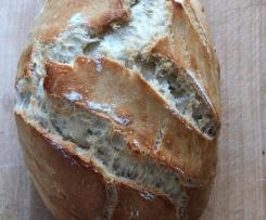 Brot mit Trockenhefe