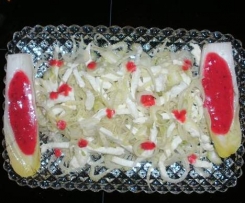 Fenchel-Mozzarella-Salat an Johannisbeersoße