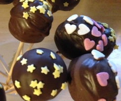 Domino Pop Cake Dominosteine am Stiel