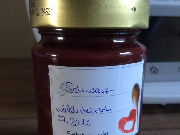 Schwarzwälderkirschmarmelade
