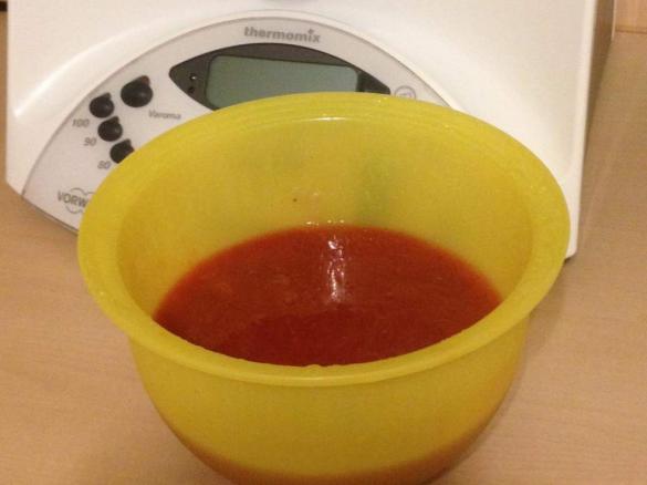 Rhabarber - Erdbeer- Sauce