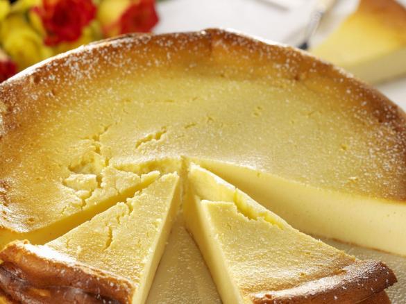 Käsekuchen ohne Boden