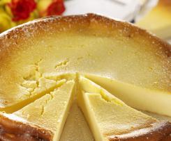 Käsekuchen ohne Boden