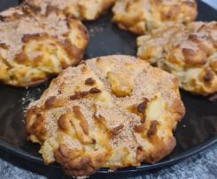 Apfelbällchen aus dem Backofen