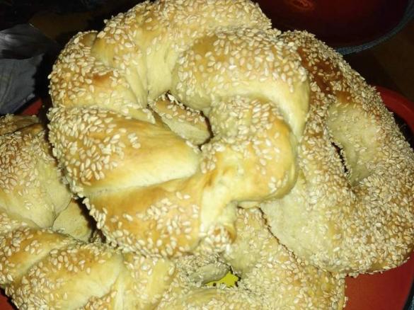 Sesamringe nach Original türkischem Rezept