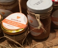 Quitte-Rum-Zimt Marmelade