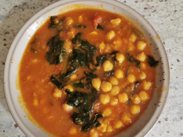 Indisches Kichererbsen-Curry