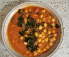 Indisches Kichererbsen-Curry