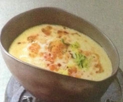 Kalte Joghurtsuppe mit roten Linsen (Low Carb)