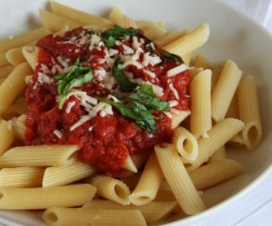 Penne a gusto di pomodoro alla deluxe